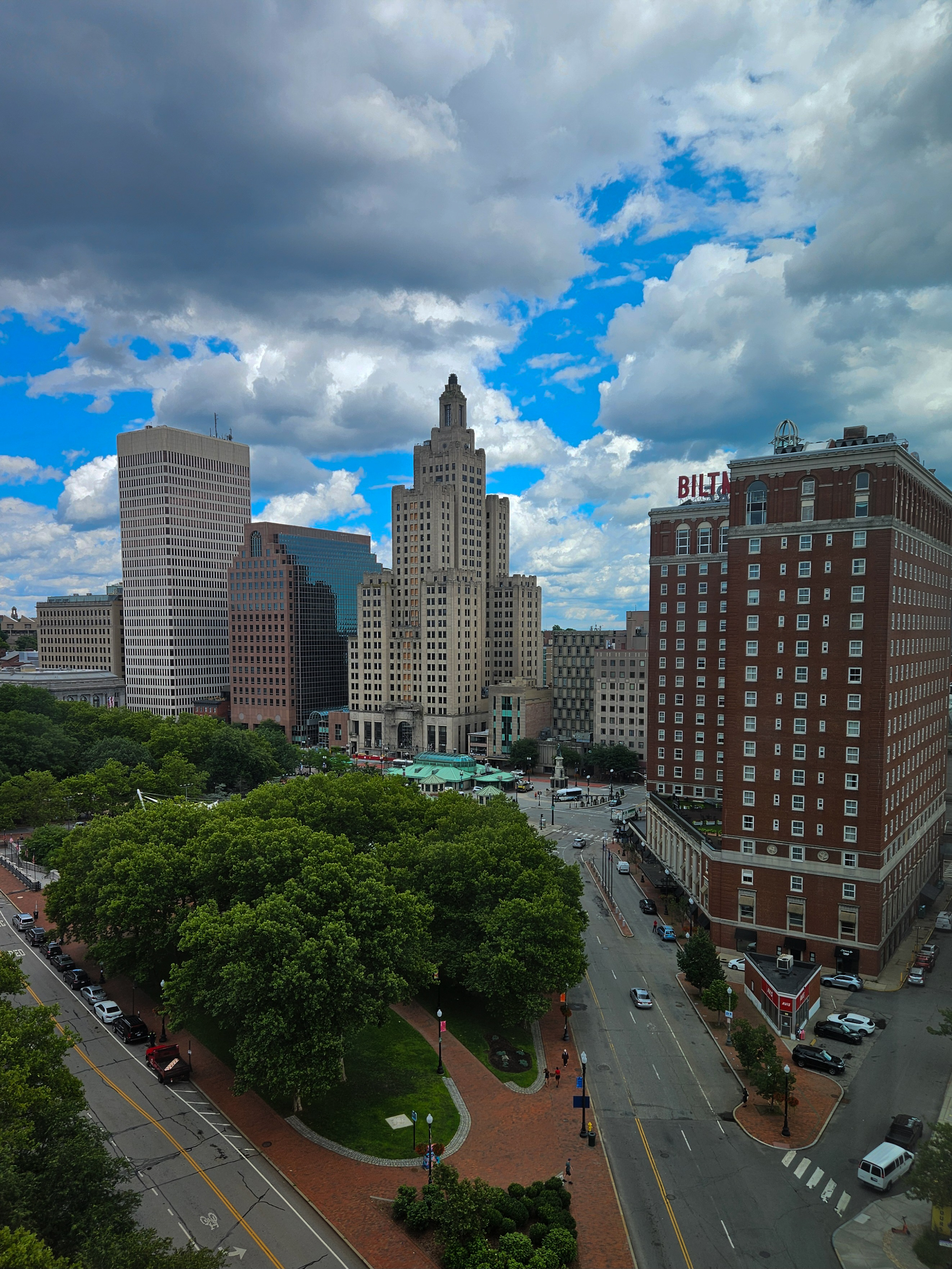 View of Providence from my hotel